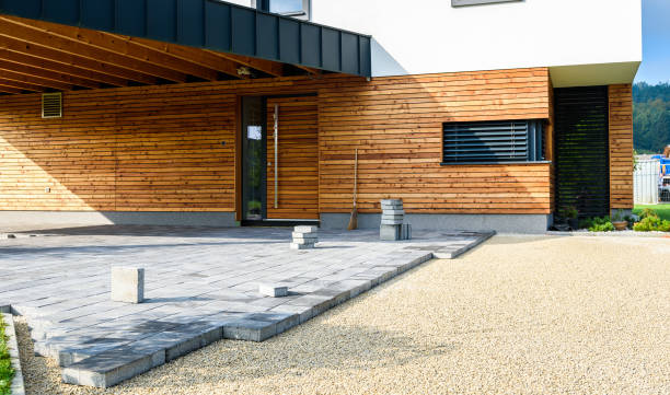 Residential Paver Driveway in Fitchburg, MA